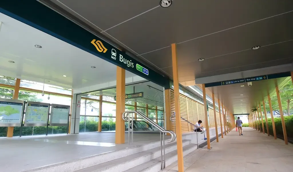 Bugis MRT Exit B vs Other Exits