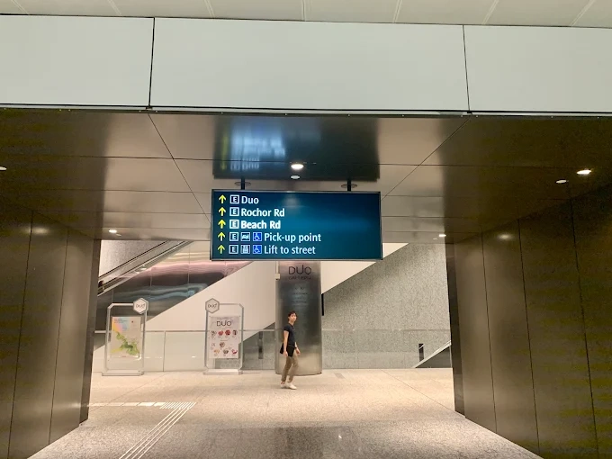 Bugis MRT Exit E vs Other Exits