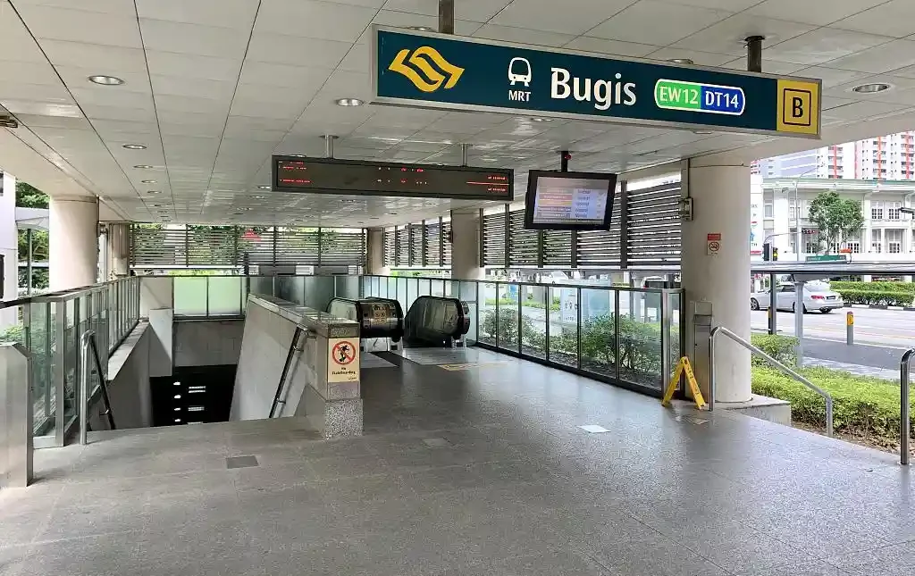 Bugis MRT Station Overview​