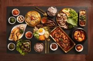 Korean cuisine​ food