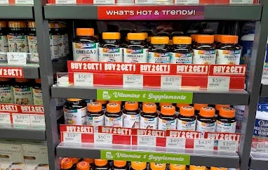 Health Supplements (GNC Section)​