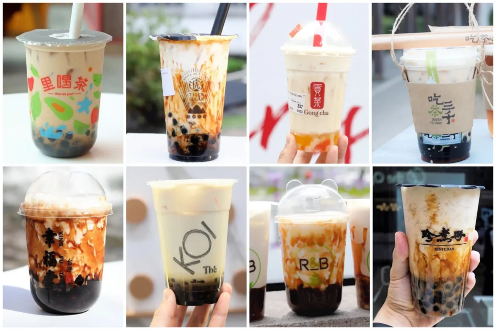 Types of Bubble Tea You Can Find in Bugis​