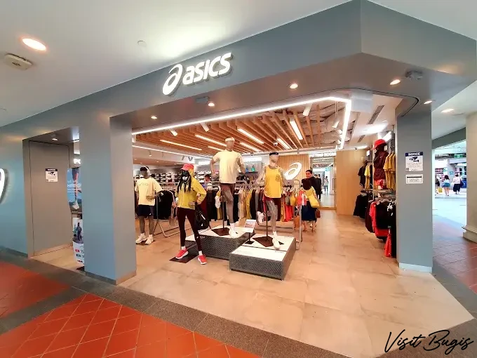 ASICS, Bugis Junction sports shop in Bugis