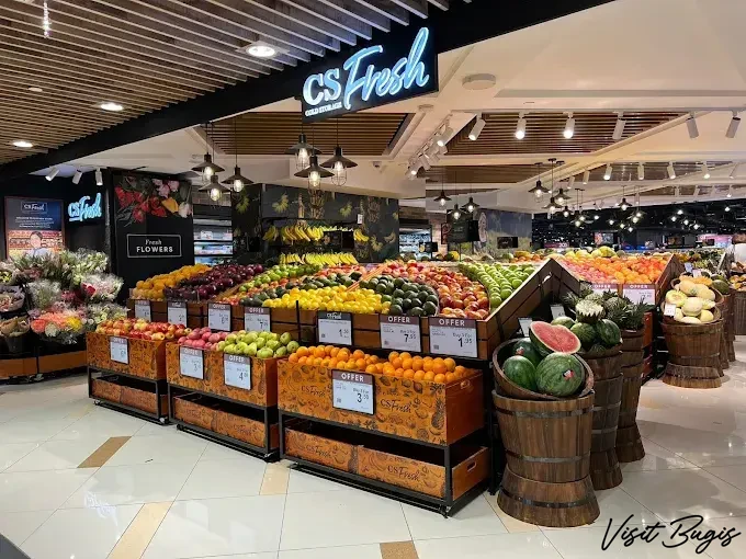 CS Fresh supermarket at Raffles City
