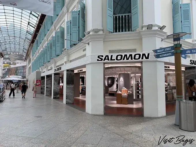 Salomon, Bugis Junction sports shop in Bugis