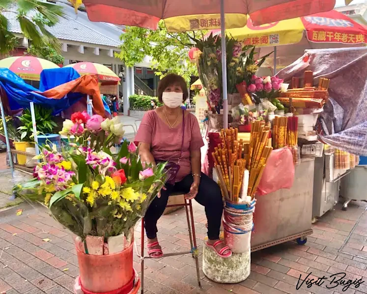 The Flower Sellers on Waterloo Street